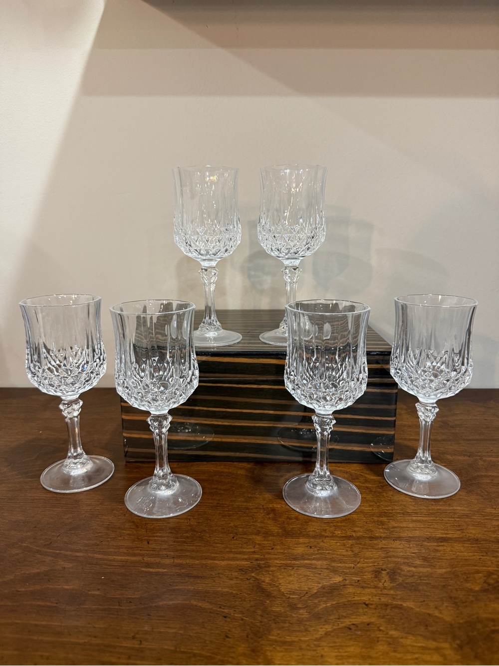 Cristal D’Arques Durand Wine Glasses - Clear (Set of 6)
